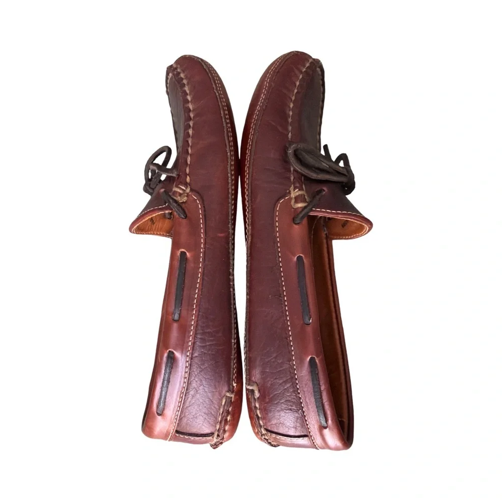 L. L. Bean Women’s Double Soled Leather  Slippers - Picture 5 of 7